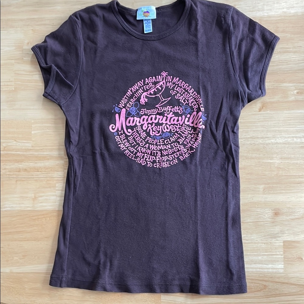 Margaritaville Women's Brown T-Shirt